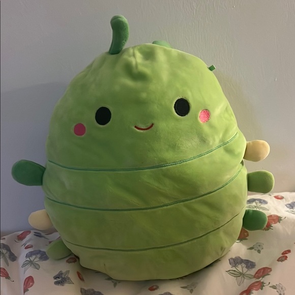 Green Caterpillar Squishmallow - Picture 1 of 2